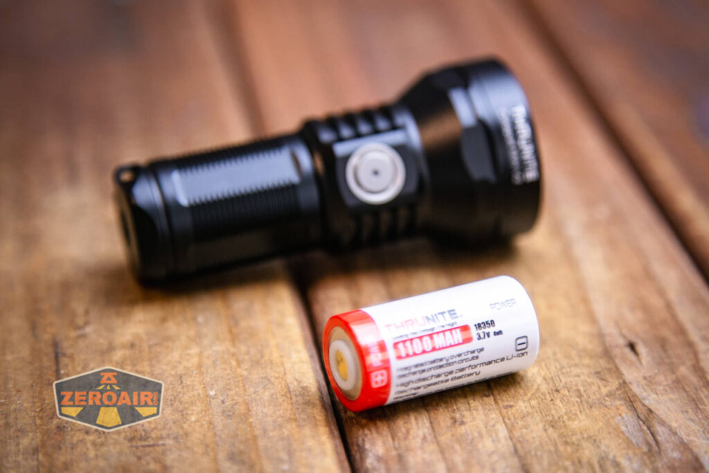 Thrunite Catapult Mini V2 flashlight with included 18350
