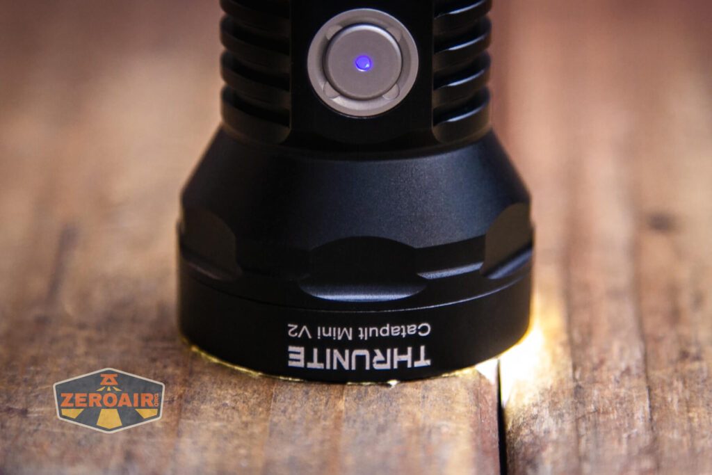 Thrunite Catapult Mini V2 flashlight smooth bezel