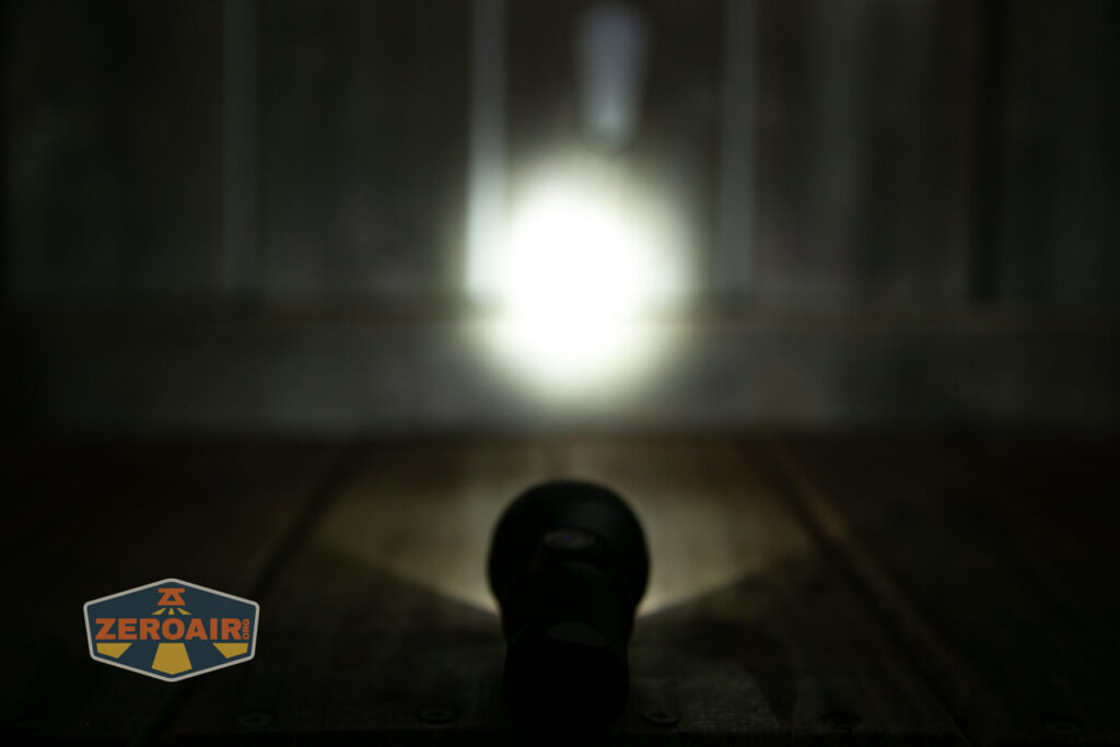 Thrunite Catapult Mini V2 flashlight random beam profile