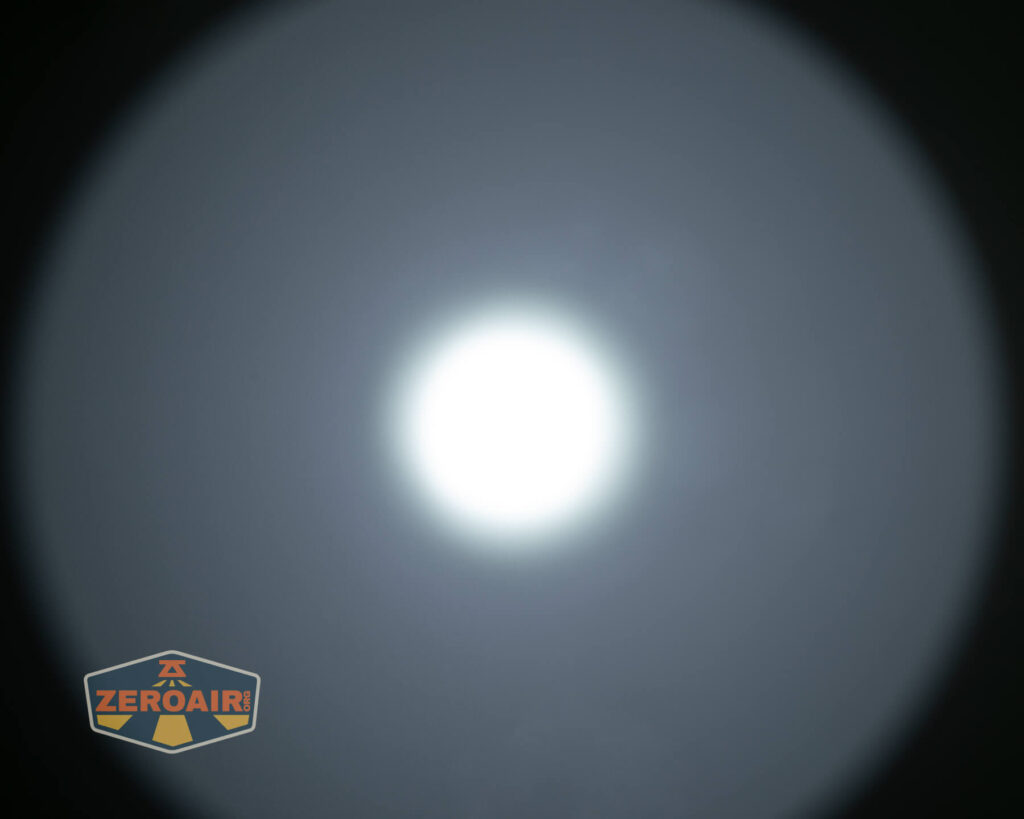 beamshots on ceiling