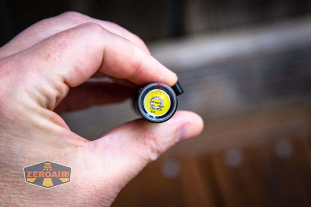 Acebeam Pokelit AA Gray flashlight lens cover