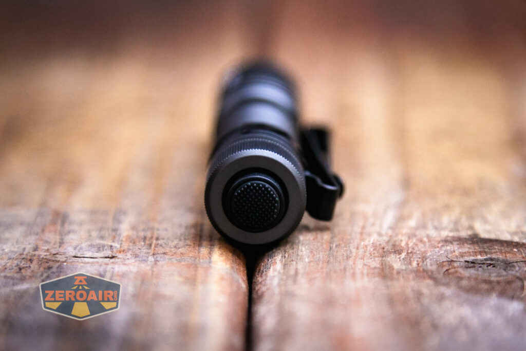 Acebeam Pokelit AA Gray flashlight tail switch