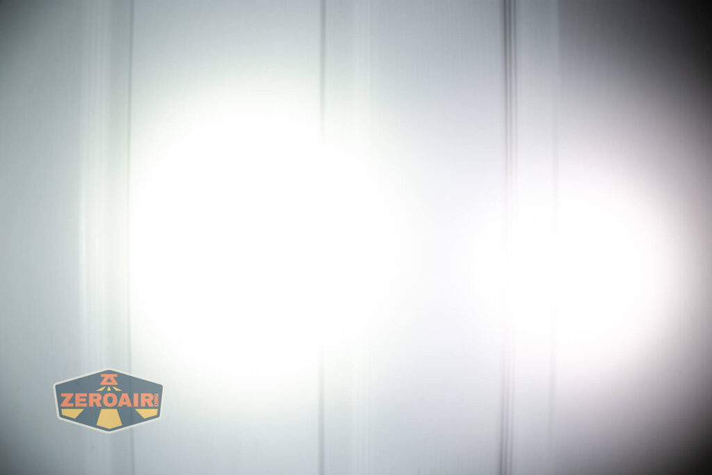 beamshots on compared to nichia 219b