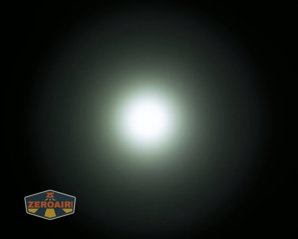 beamshots on ceiling