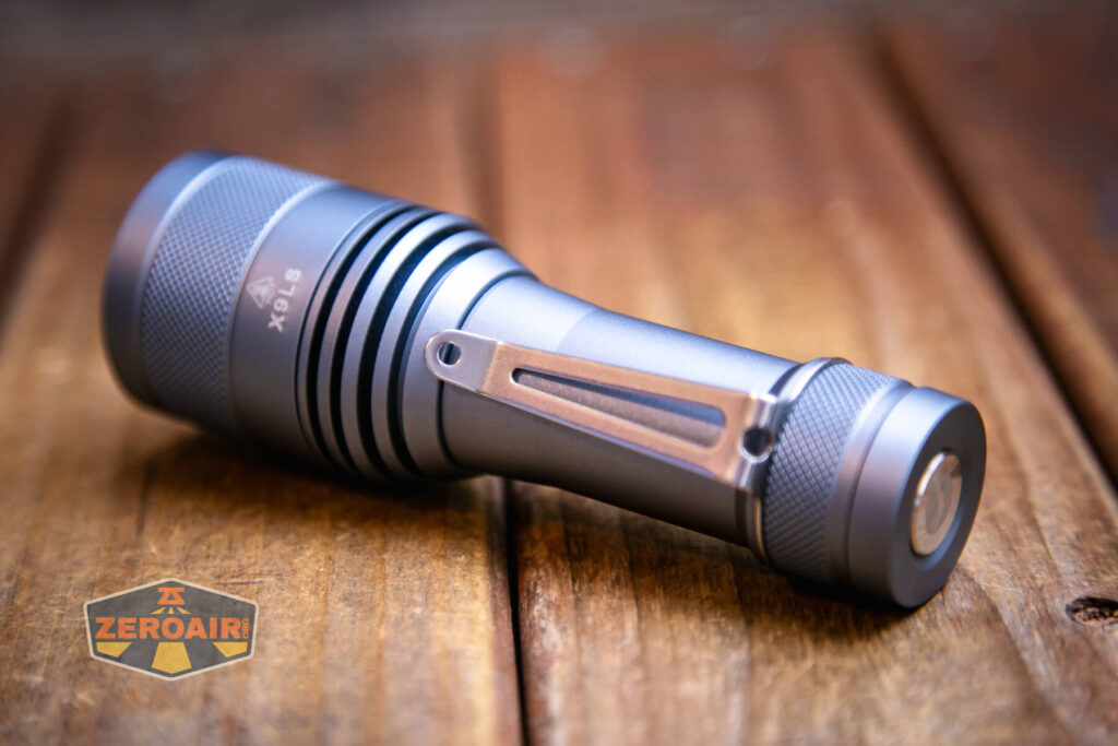 Lumintop FW21 X9LS flashlight pocket clip