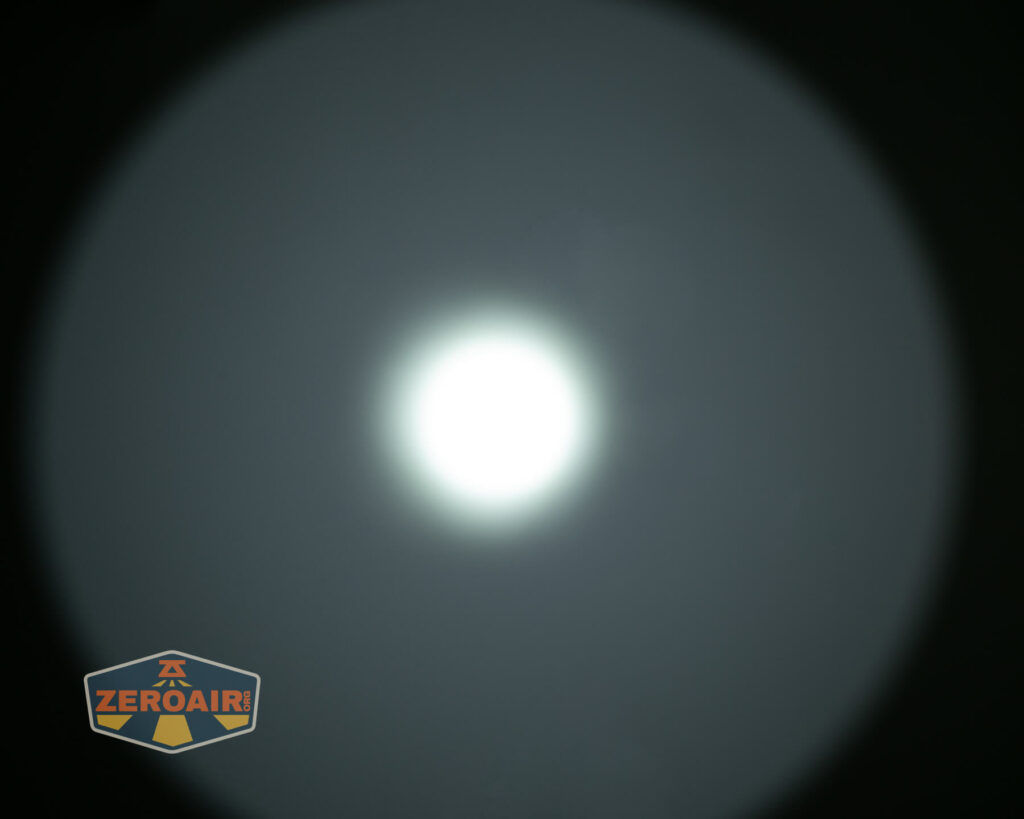 beamshots on ceiling