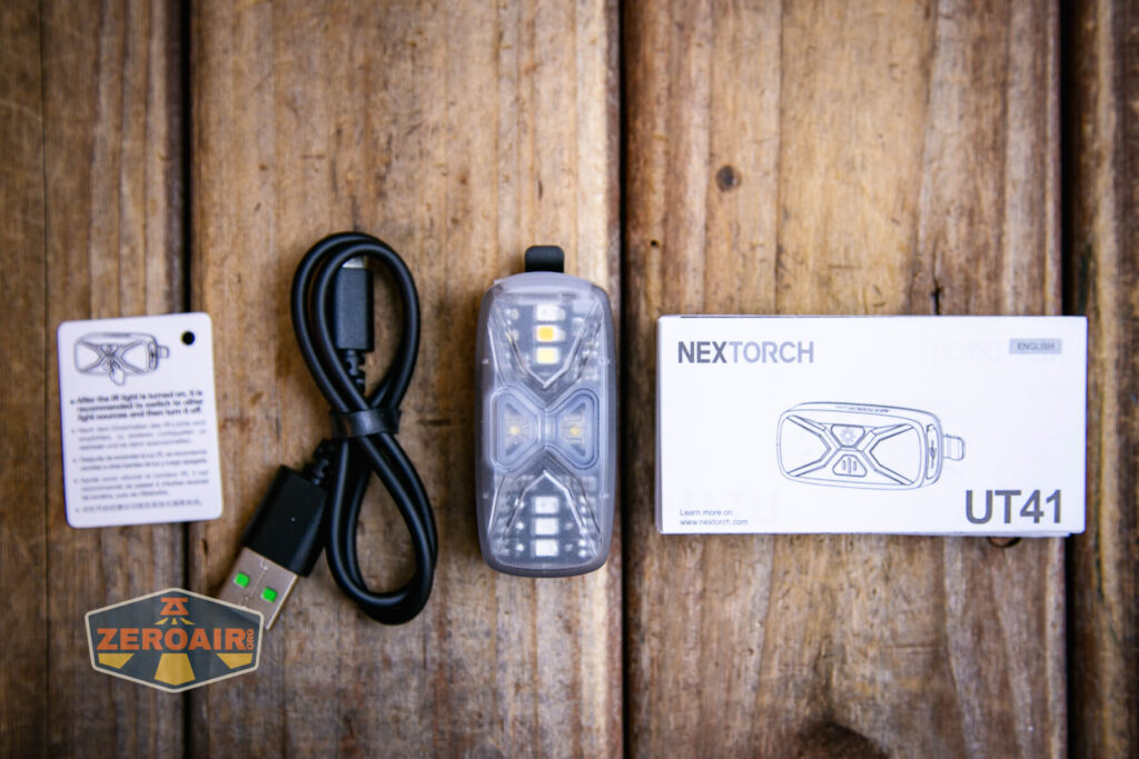Nextorch UT41 signal flashlight what's included