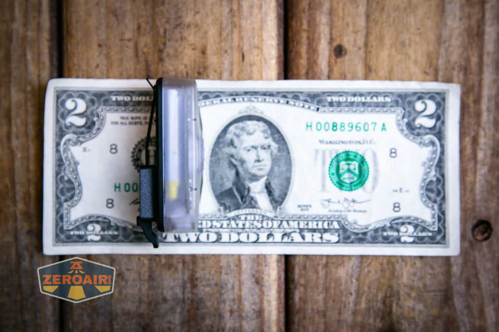 on two dollar bill