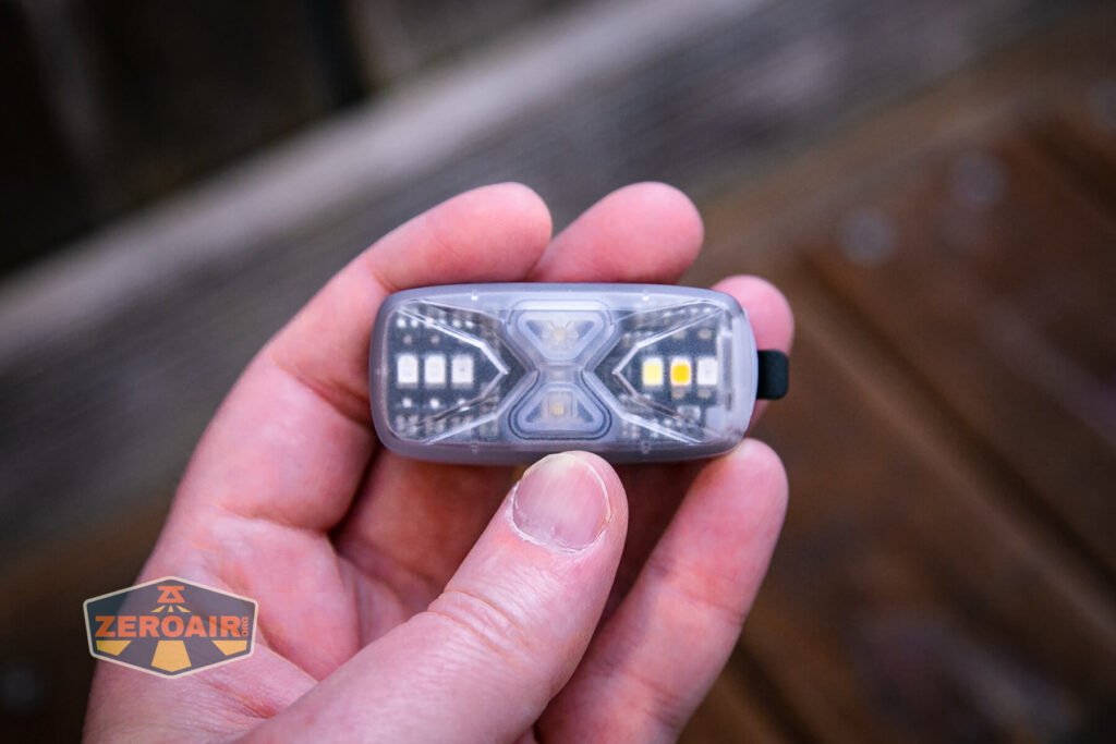 Nextorch UT41 signal flashlight in hand