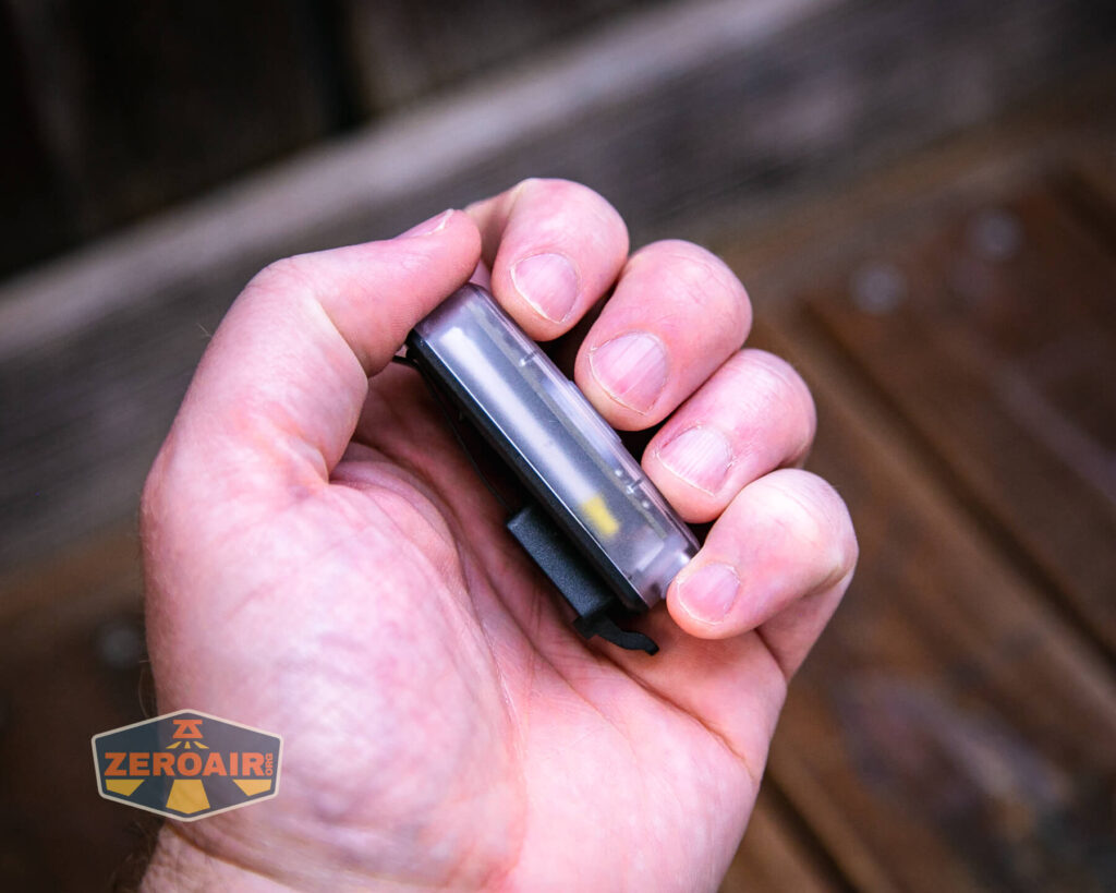 Nextorch UT41 signal flashlight in hand
