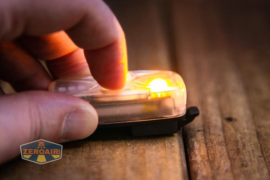 Nextorch UT41 signal flashlight warm white on