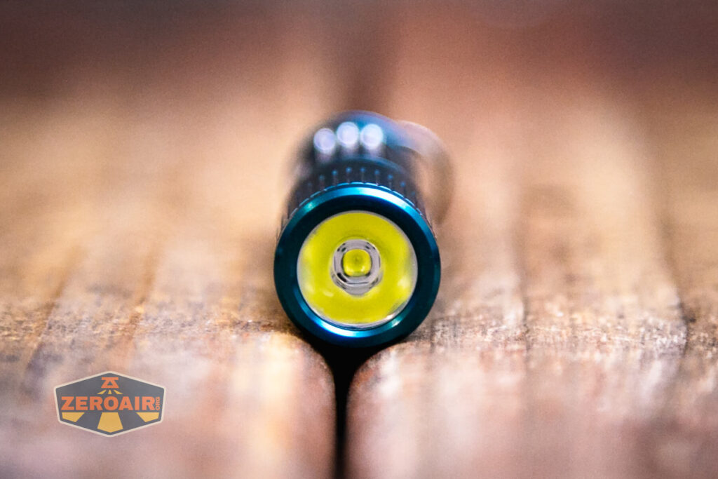 Olight i3E EOS AAA flashlight emitter and TIR