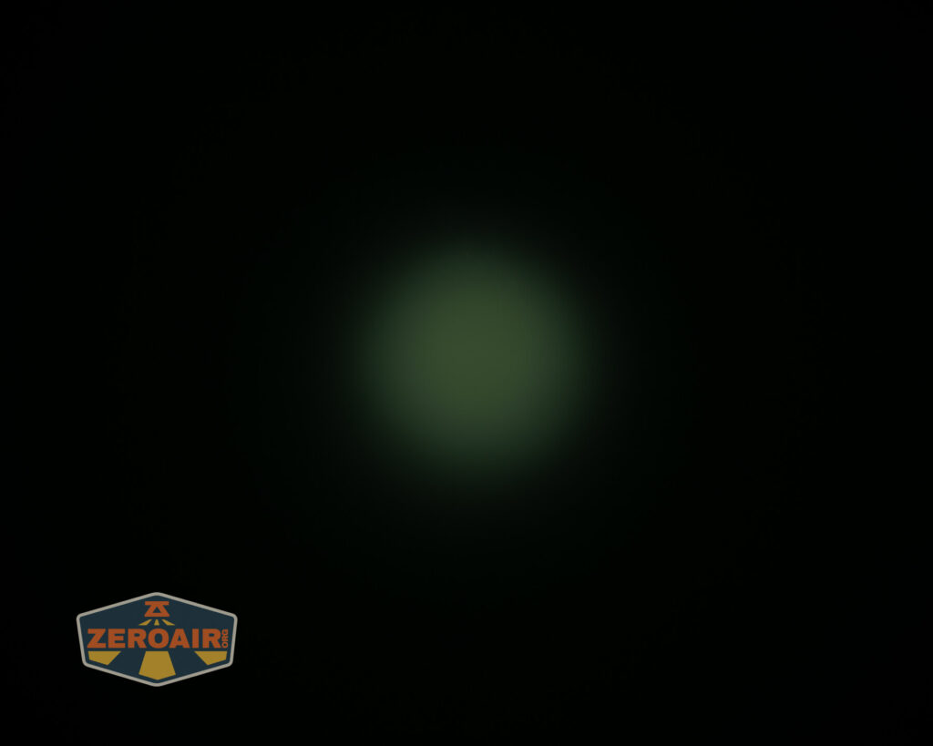 beamshots on ceiling