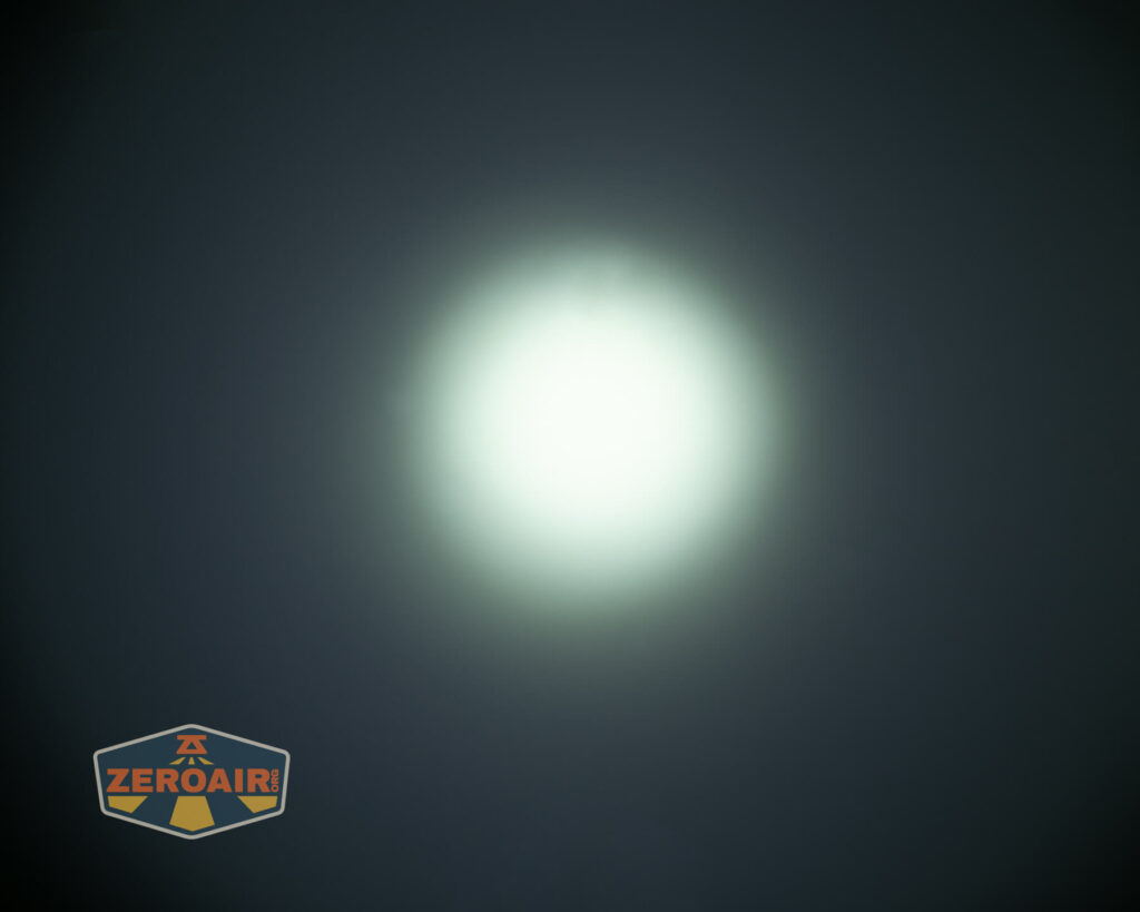 beamshots on ceiling