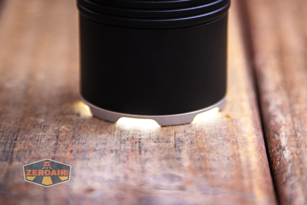 emitter on while headstanding