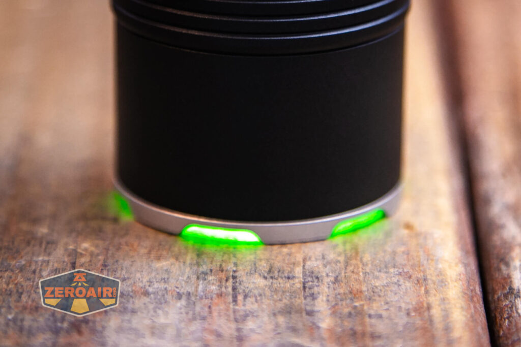 emitter on while headstanding