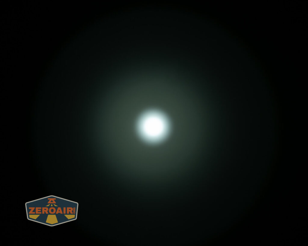 beamshots on ceiling