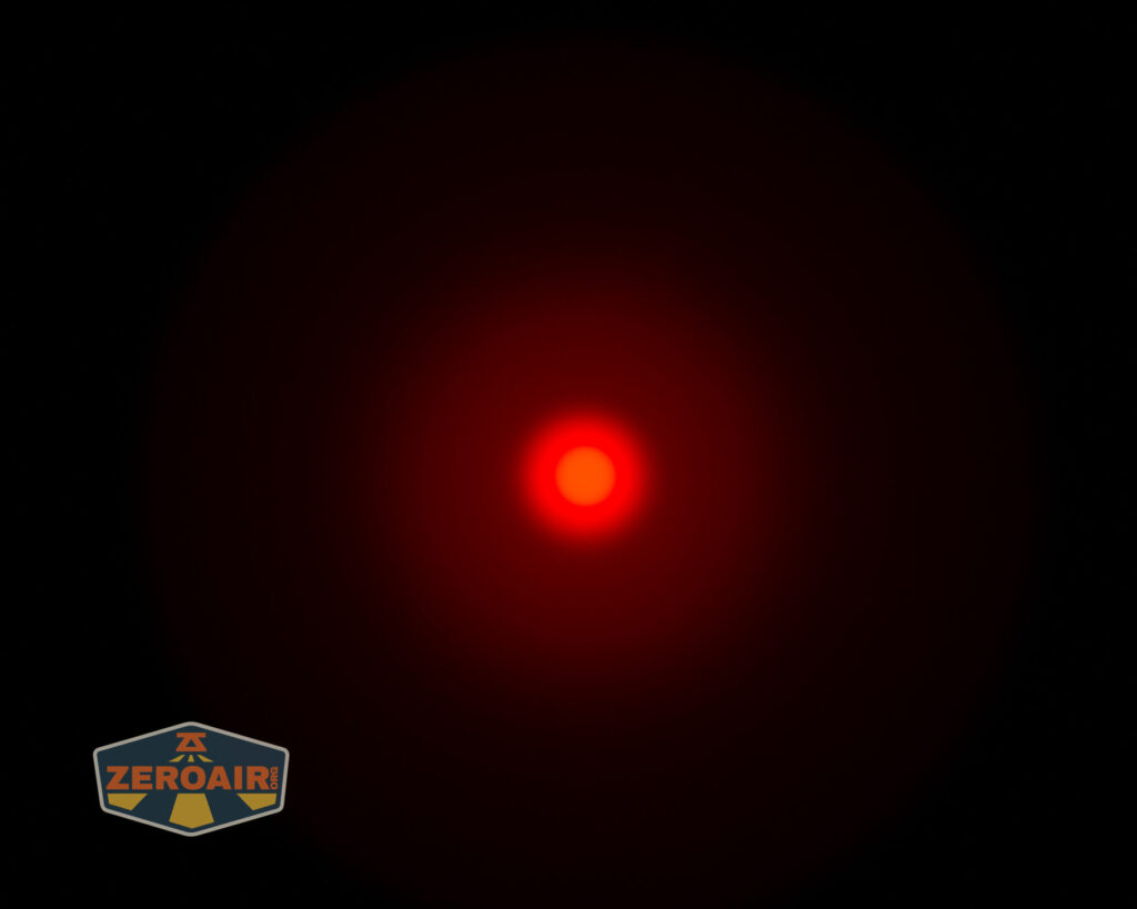 beamshots on ceiling