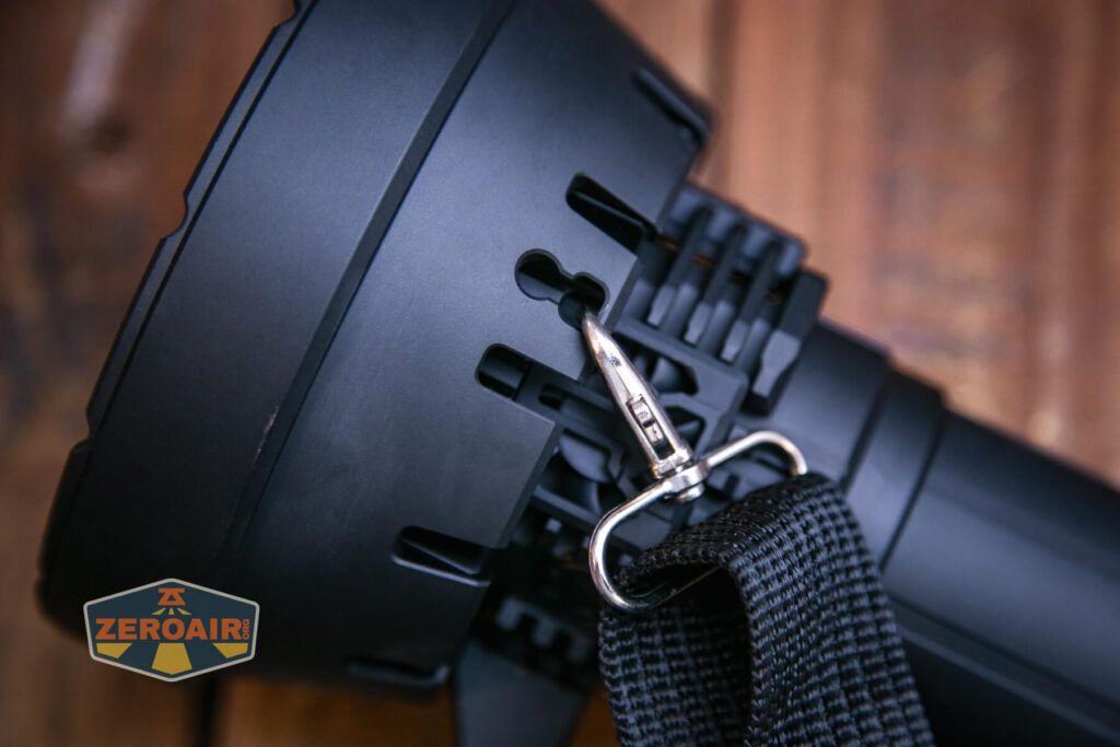 Imalent SR32 flashlight shoulder strap front attachment