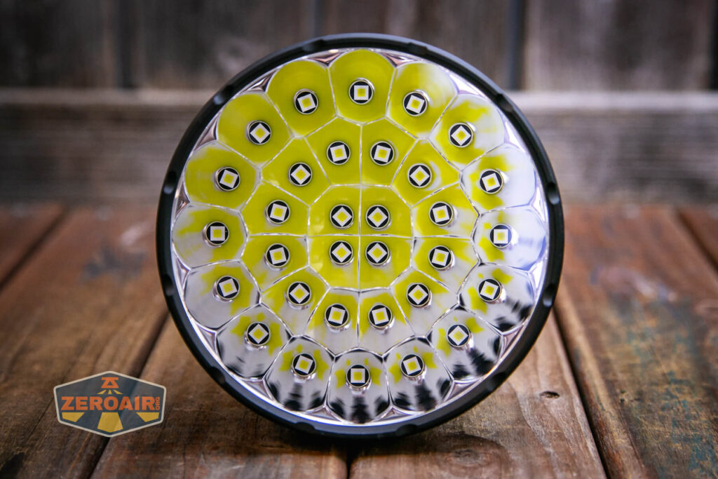 Imalent SR32 flashlight emitter array