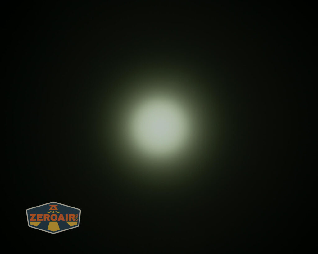 beamshots on ceiling