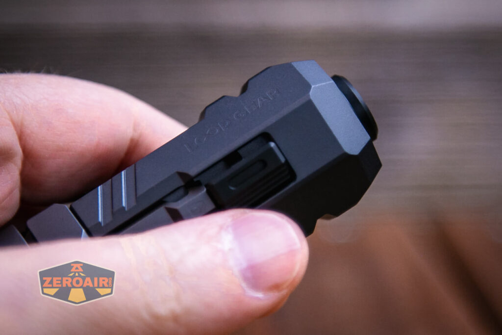 Loop SK-01s LED flashlight extender button