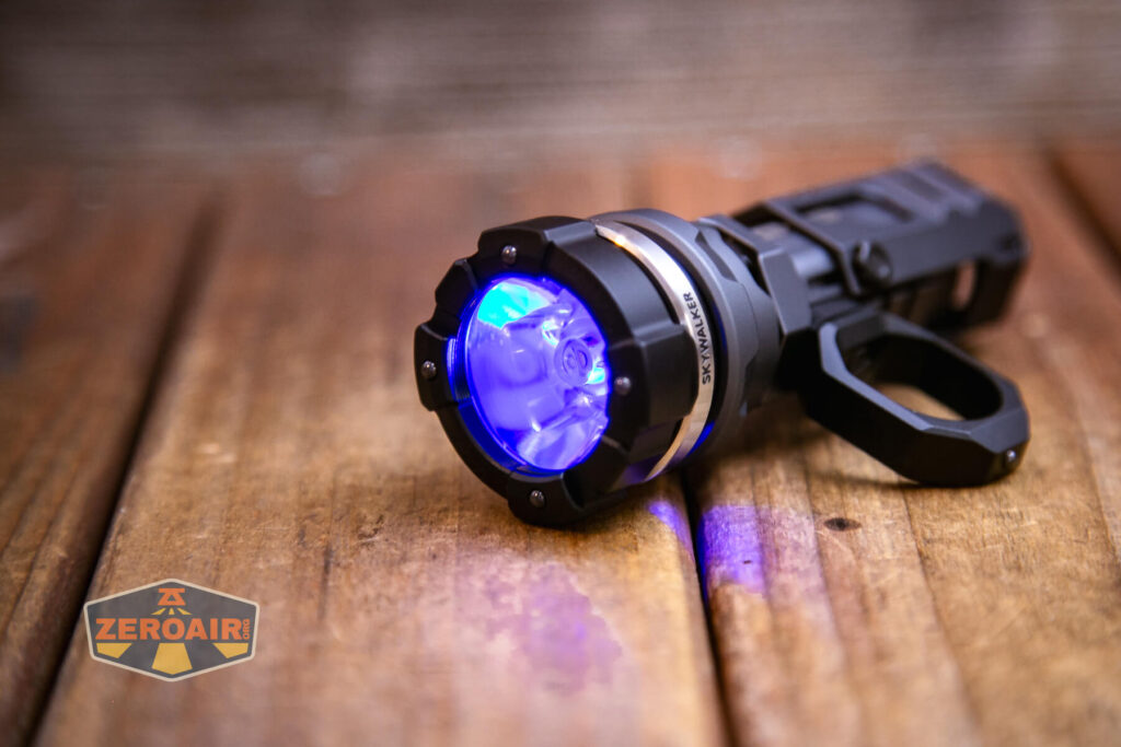 secondary RGB emitters out front