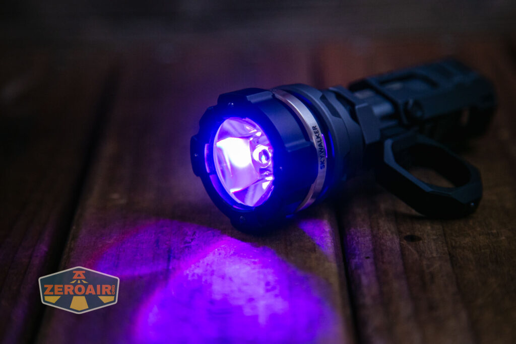 secondary RGB emitters out front