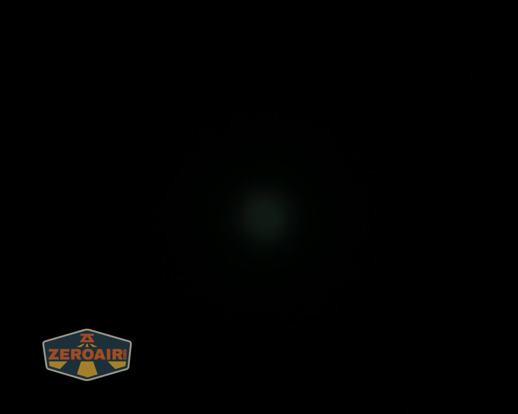 beamshots on ceiling