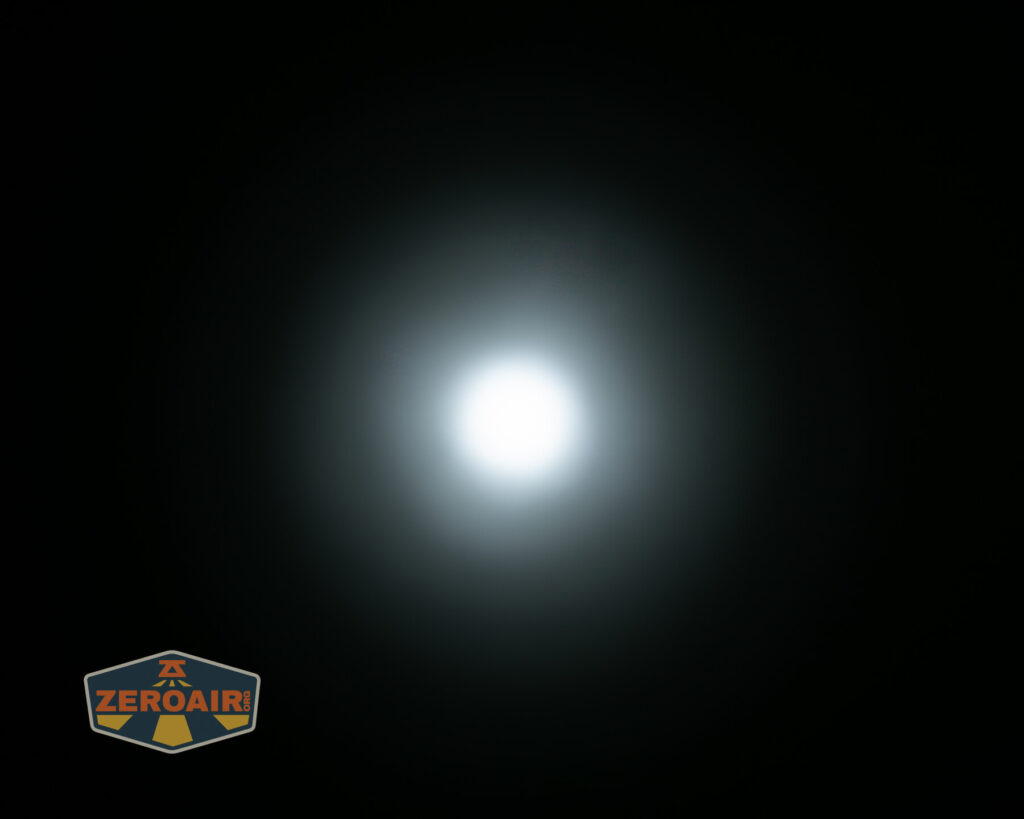 beamshots on ceiling