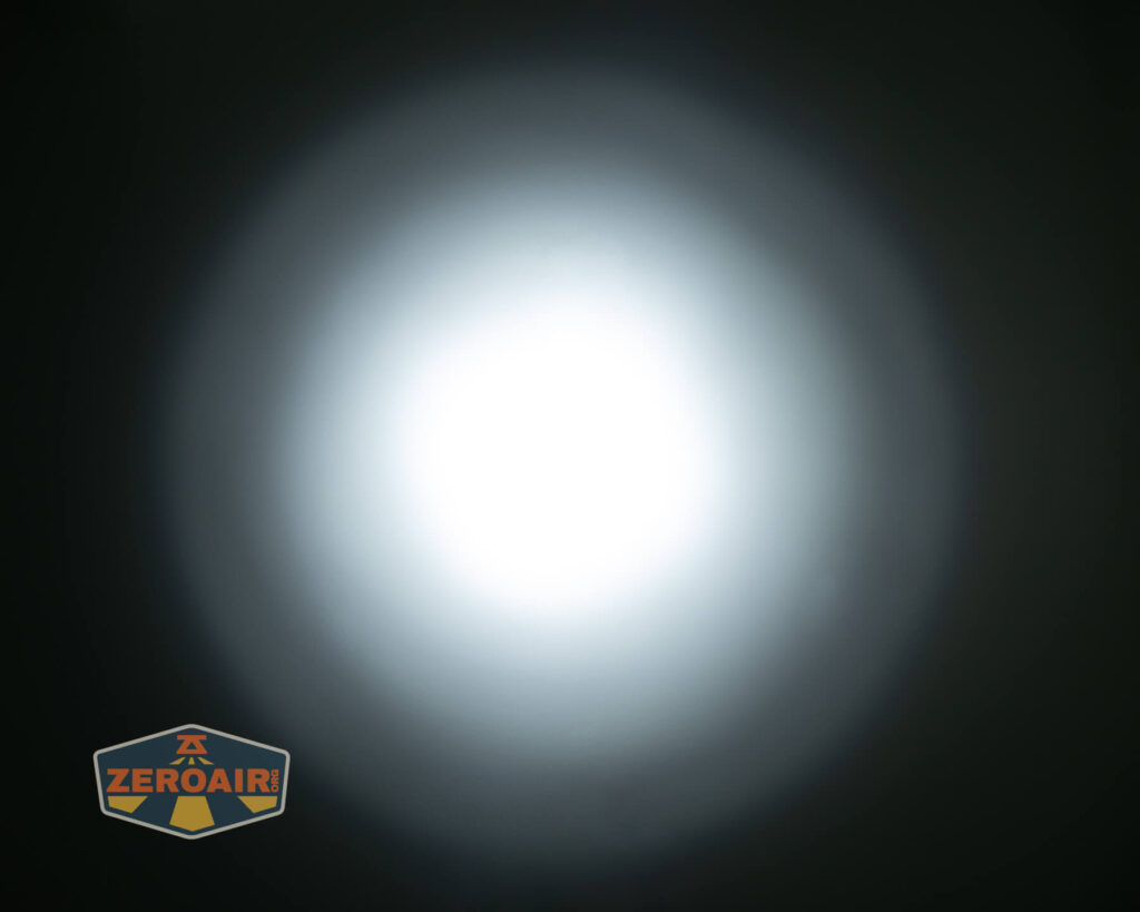 beamshots on ceiling