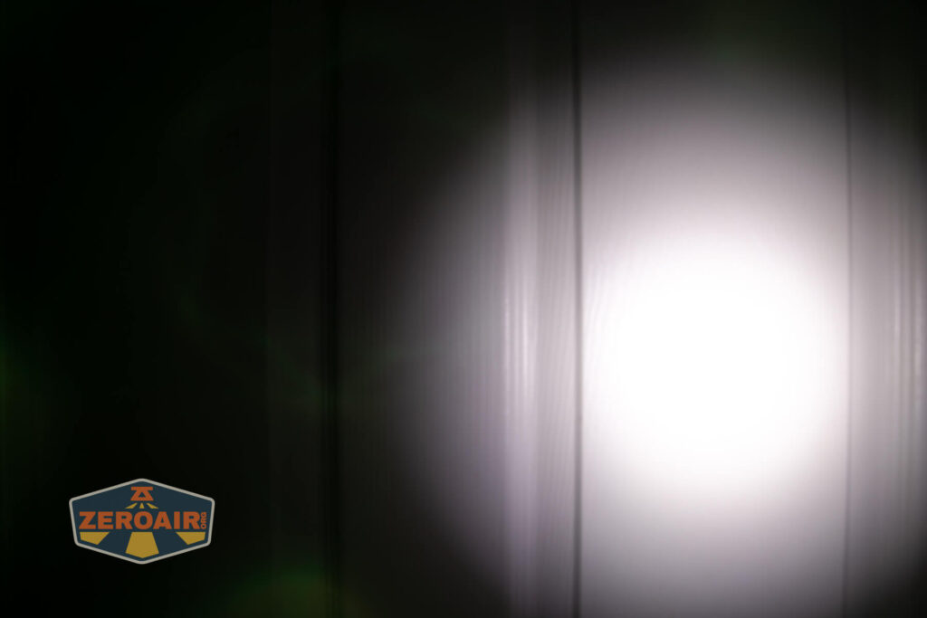 rgb beamshots on door compared to nichia 219b