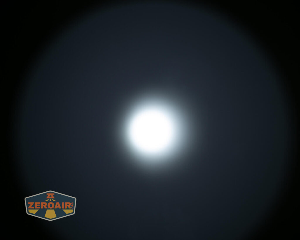 beamshots on ceiling