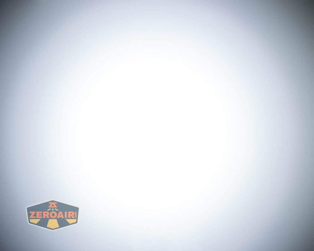 beamshots on ceiling