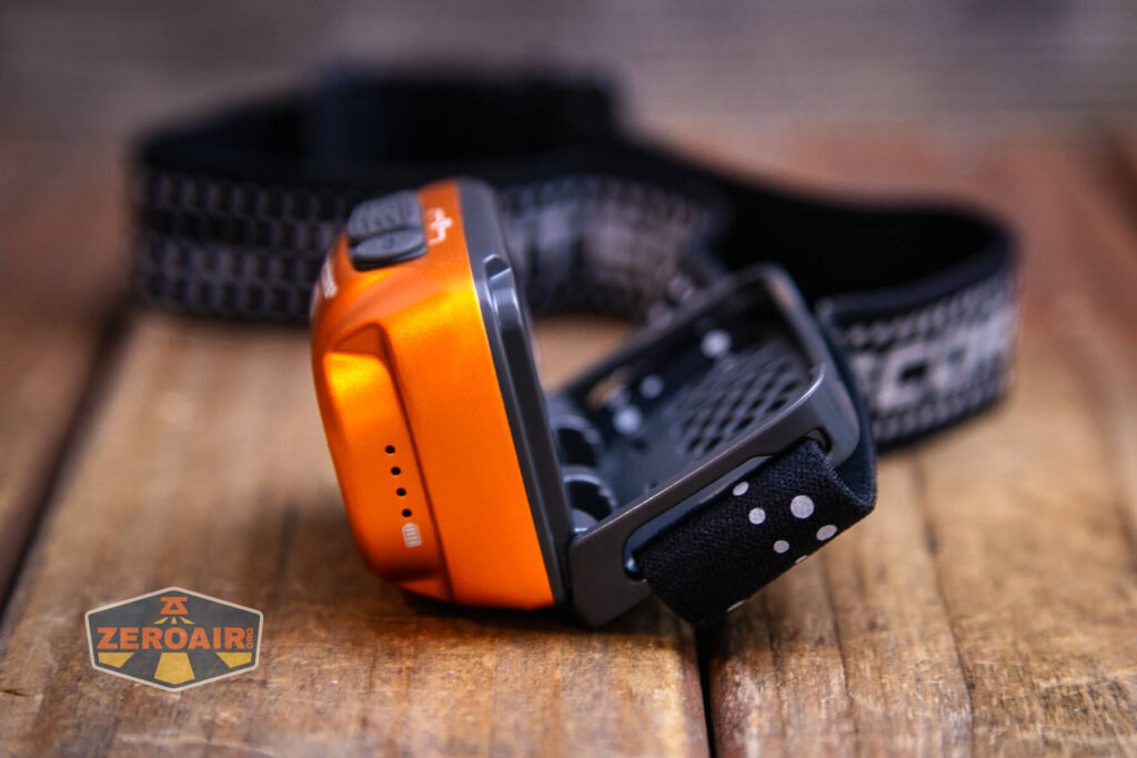 Nitecore NU31 headlamp back opened