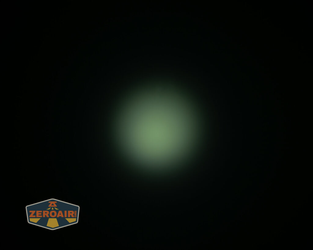 beamshots on ceiling