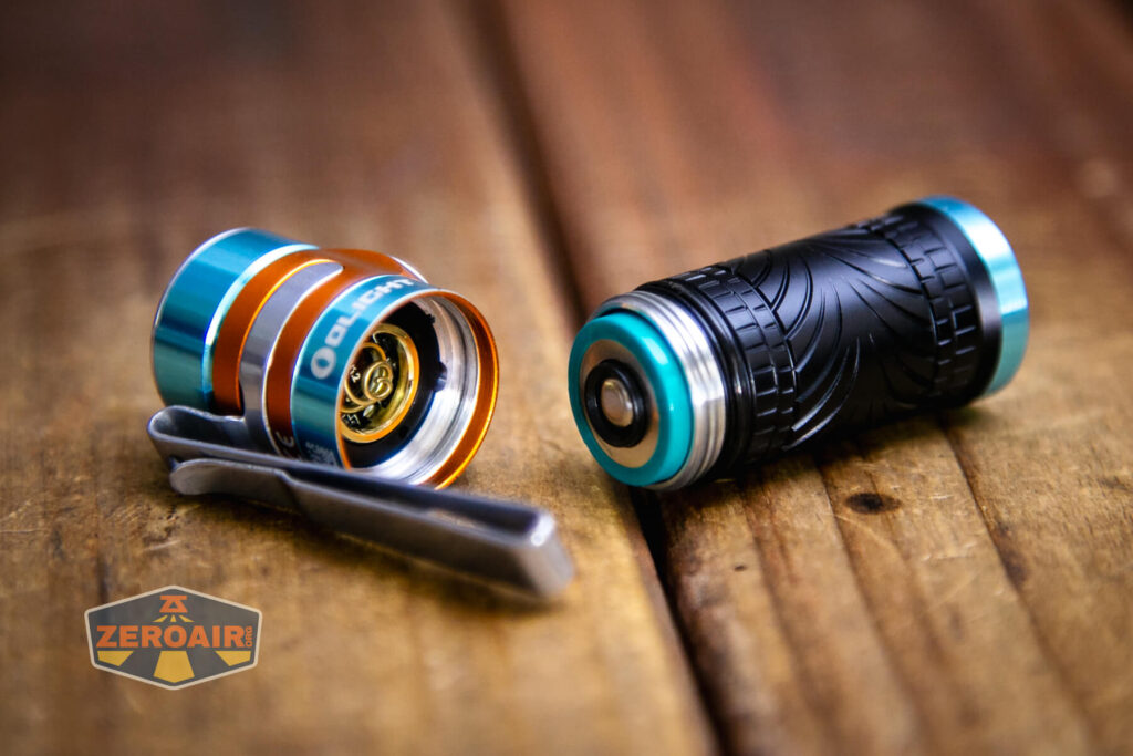 Olight Baton 3 Roadster with included 16340 cell installed