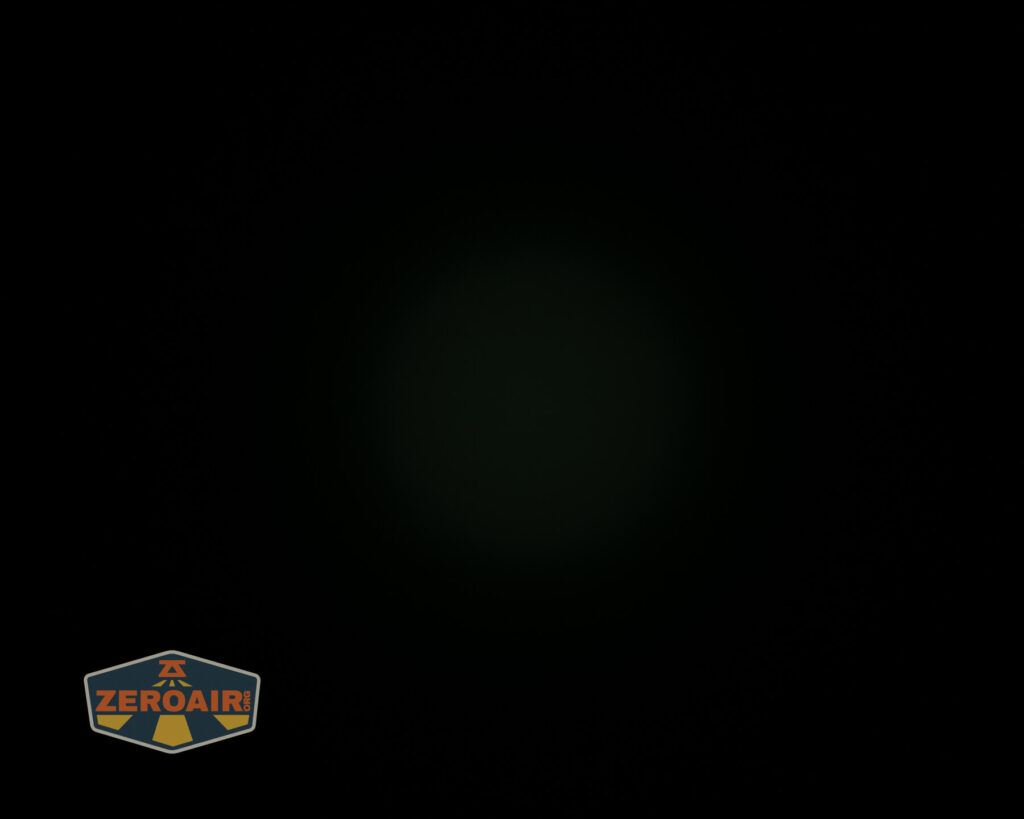 beamshots on ceiling