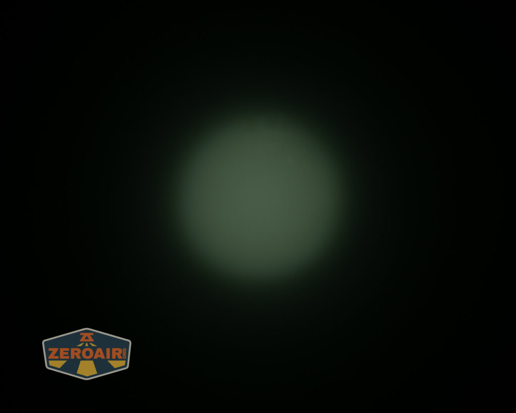 beamshots on ceiling