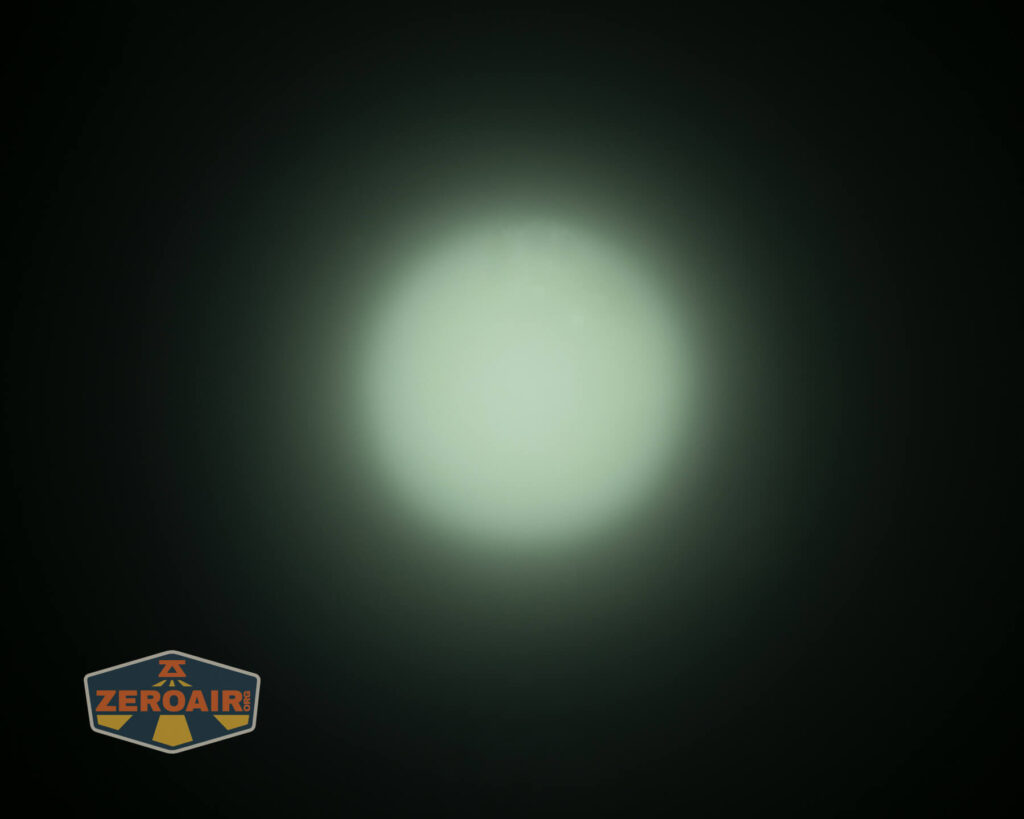 beamshots on ceiling