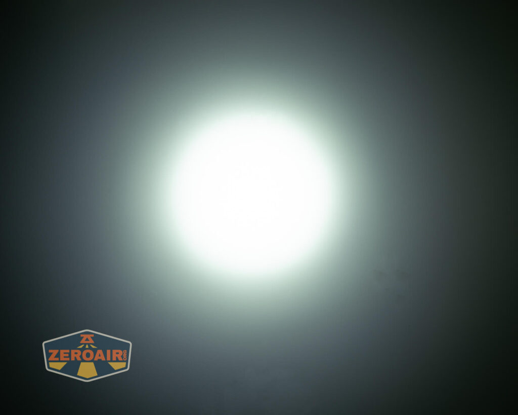 beamshots on ceiling