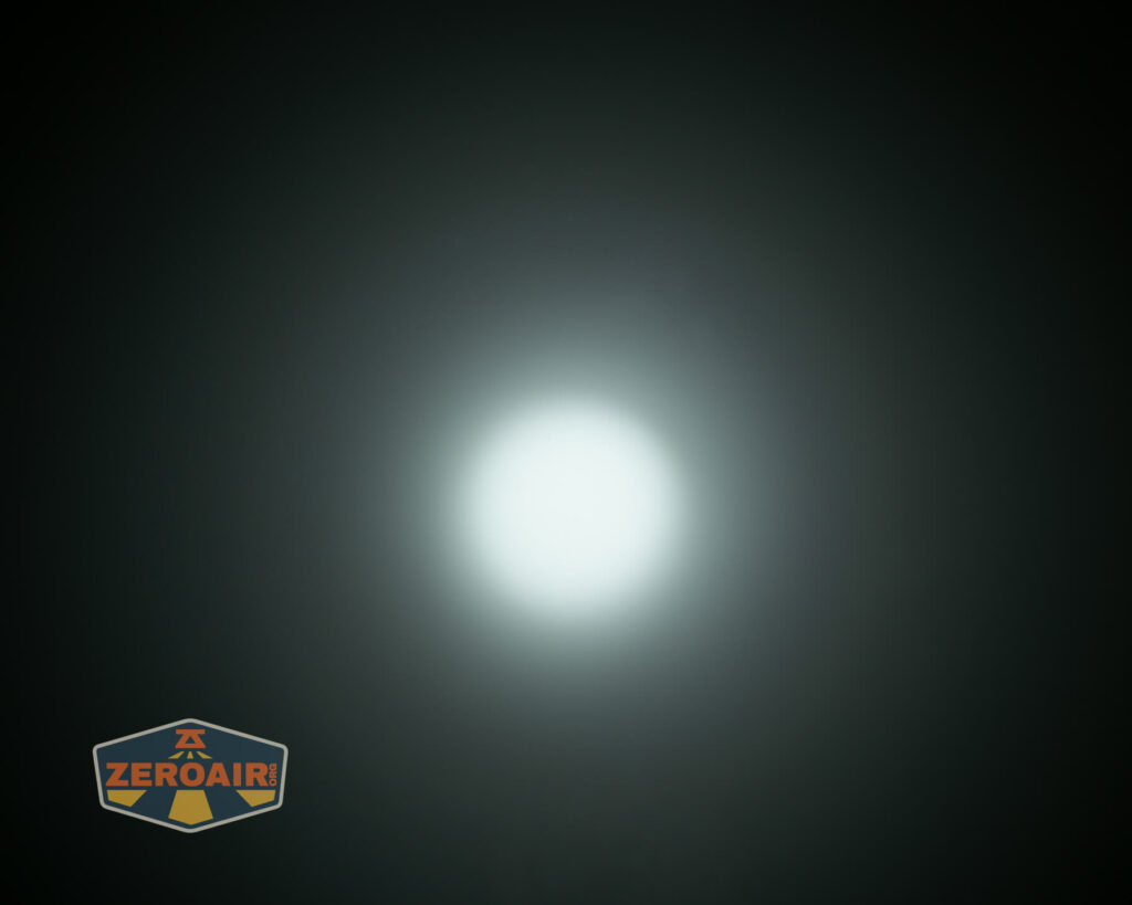 beamshots on ceiling