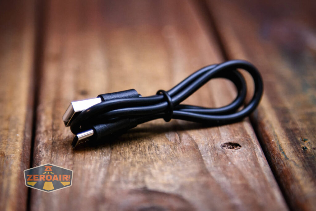 Thrunite Archer Pro V2 blue flashlight charging cable