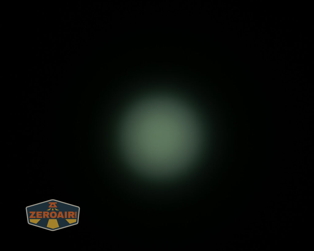 beamshots on ceiling