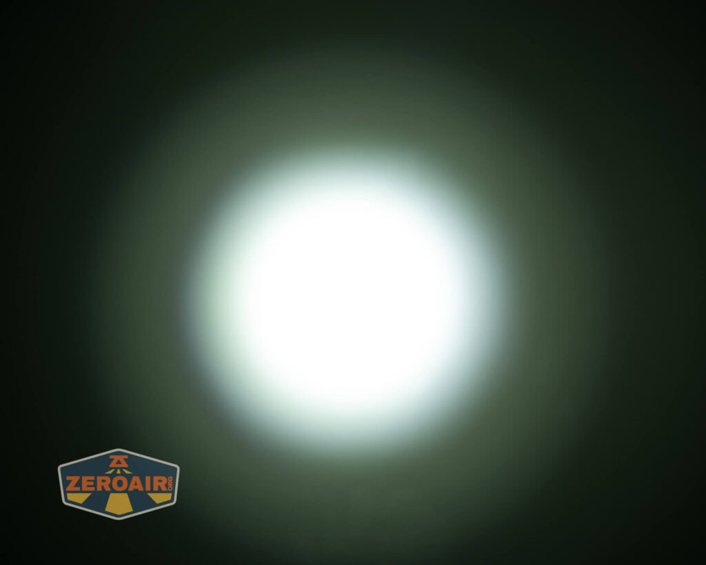 beamshots on ceiling