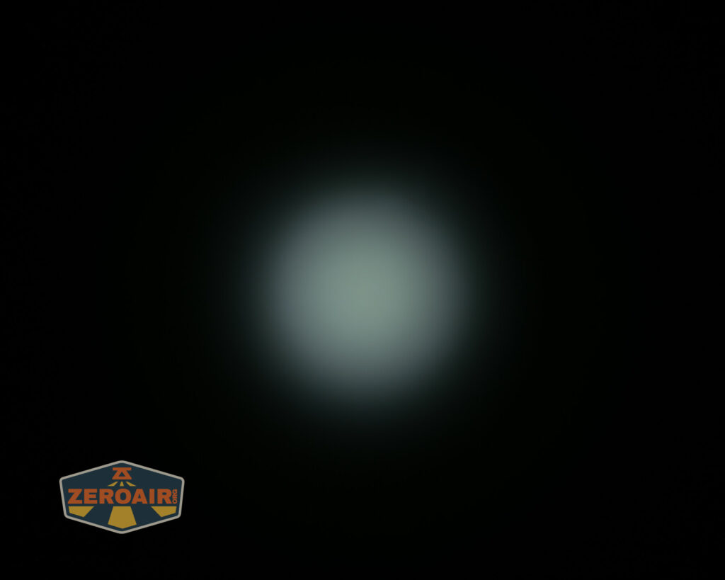 beamshots on ceiling