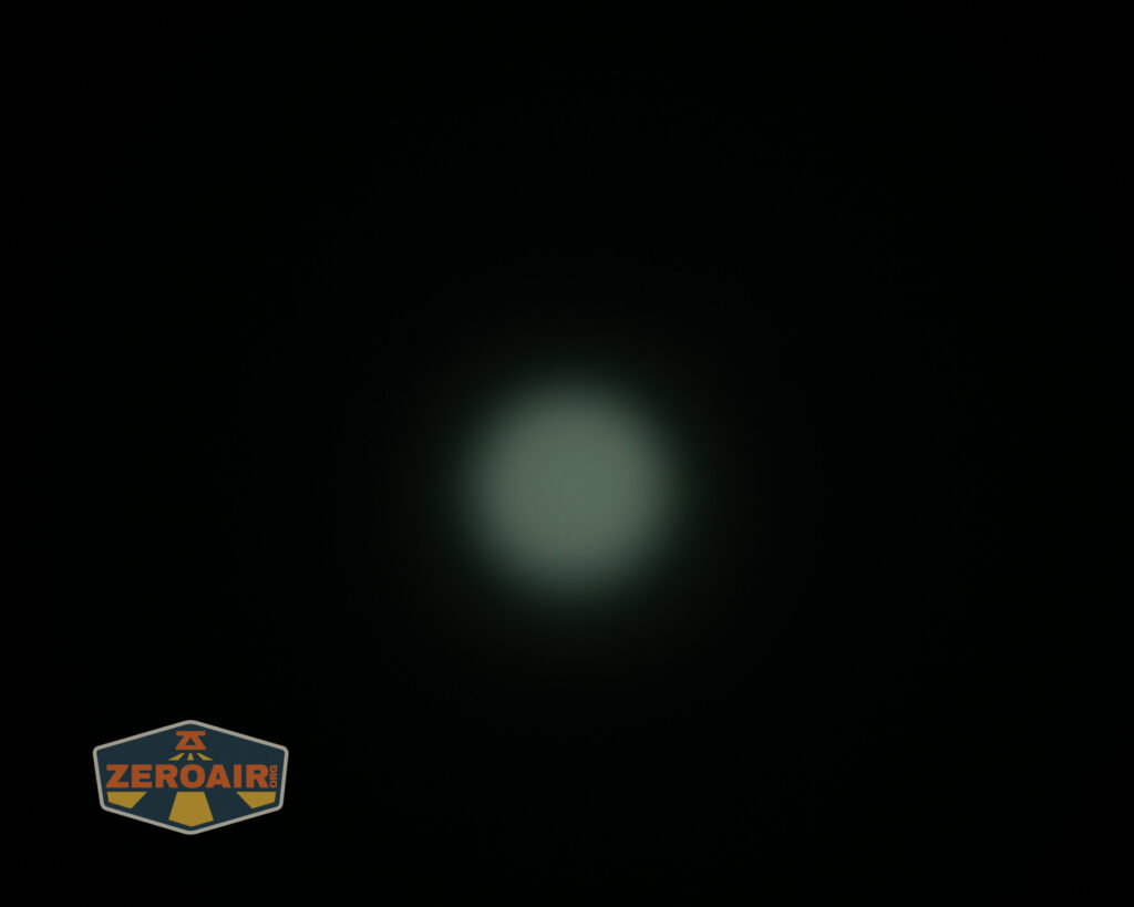 beamshots on ceiling