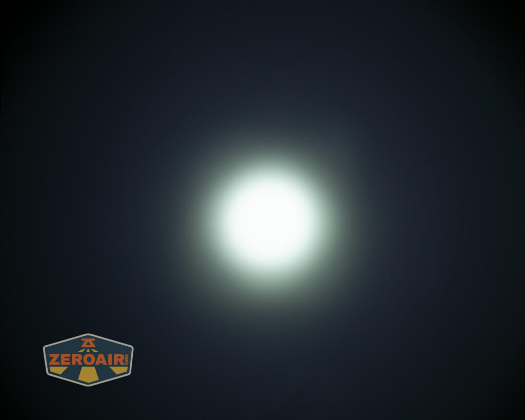 beamshots on ceiling