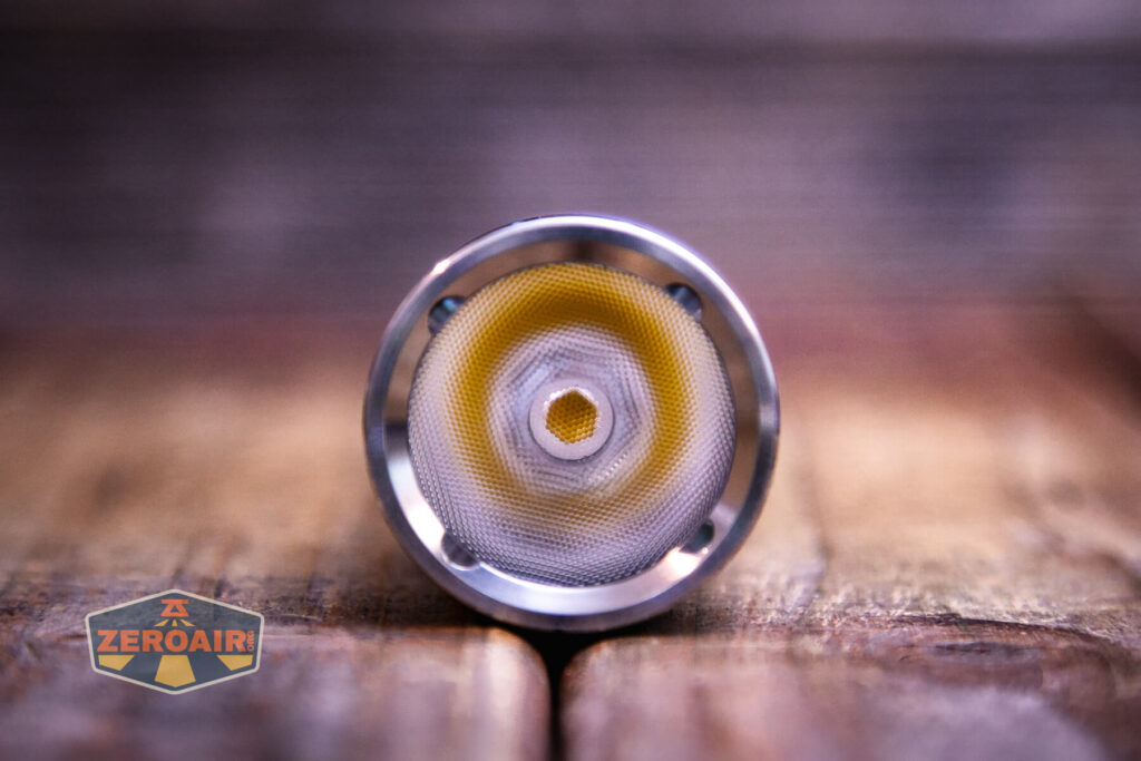 Convoy M21H flashlight emitter and TIR