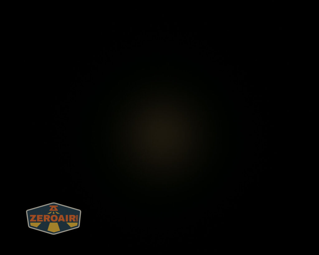 beamshots on ceiling